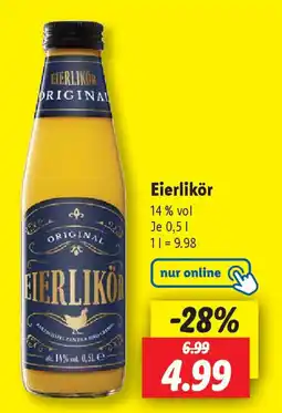 Lidl Eierlikör Angebot