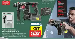 Lidl PARKSIDE PERFORMANCE Akku-Kombihammer 20 V Angebot