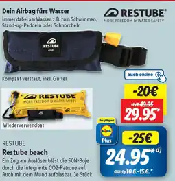 Lidl RESTUBE beach Angebot
