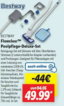 Lidl BESTWAY Flowclear Poolpflege-Deluxe-Set Angebot