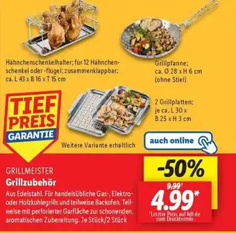 Lidl GRILLMEISTER Grillzubehör Angebot