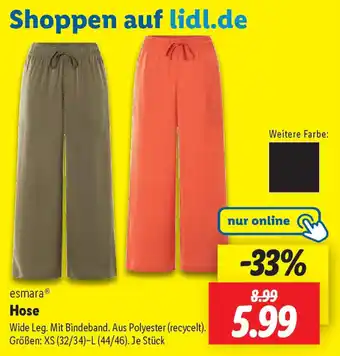 Lidl esmara Hose Angebot