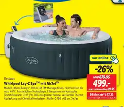 Lidl Bestway Whirlpool Lay-Z Spa mit AirJet Angebot