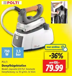 Lidl POLTI Dampfbügelstation Angebot