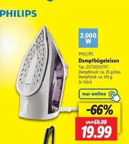 Lidl PHILIPS Dampfbügeleisen Angebot