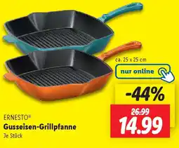 Lidl ERNESTO Gusseisen-Grillpfanne Angebot