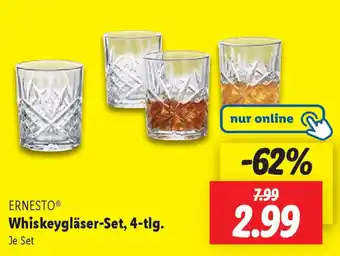 Lidl ERNESTO Whiskeygläser-Set, 4-tlg. Angebot