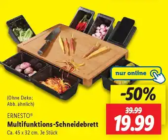 Lidl ERNESTO Multifunktions-Schneidebrett Angebot