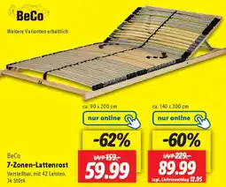 Lidl BeCo 7-Zonen-Lattenrost Angebot