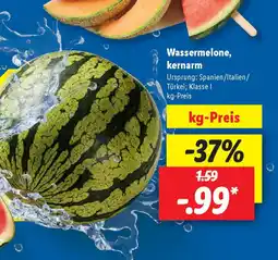 Lidl Wassermelone, kernarm Angebot