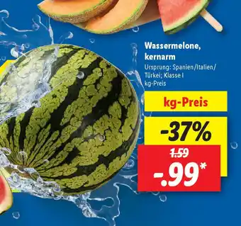 Lidl Wassermelone, kernarm Angebot