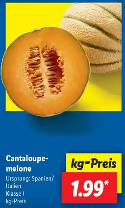 Lidl Cantaloupe- melone Angebot