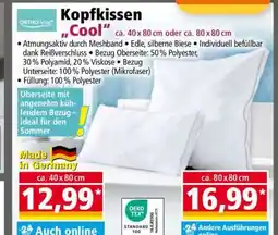 Norma Kopfkissen „Cool“ Angebot