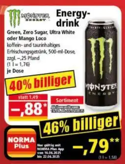 Norma Energy Drink Angebot
