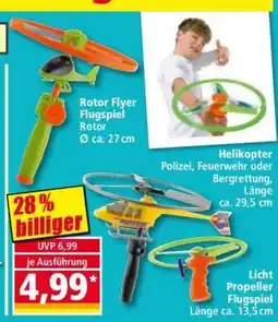 Norma Rotor Flyer Flugspiel Angebot