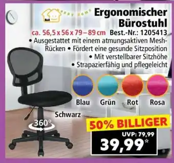 Norma Ergonomischer Bürostuhl Angebot