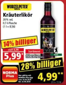 Norma WURZELPETER Angebot