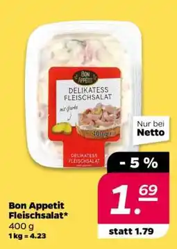 NETTO BON APPÉTIT Fleischsalat Angebot