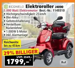 Norma Econelo Elektroroller J4000 Angebot