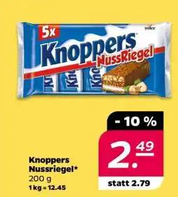 NETTO Knoppers Nussriegel Angebot