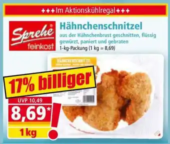 Norma Hähnchenschnitzel Angebot