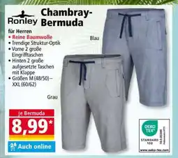 Norma Chambray- Bermuda Angebot
