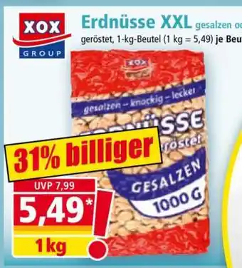 Norma Erdnüsse XXL Angebot