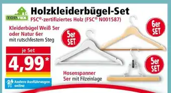 Norma Holzkleiderbügel-Set Angebot