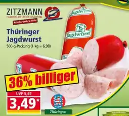 Norma Thüringer Jagdwurst Angebot
