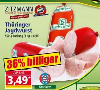 Norma Thüringer Jagdwurst Angebot