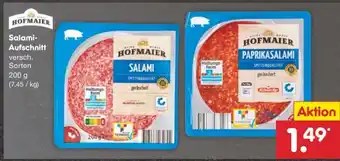 Netto Marken-Discount Salami Aufschnitt Angebot