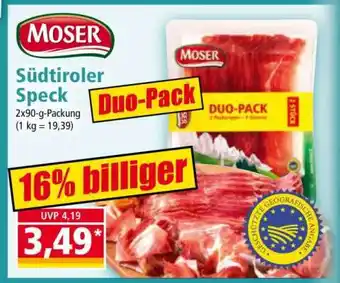 Norma Südtiroler Speck Angebot