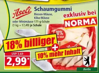 Norma Aseli Schaumgummi Angebot