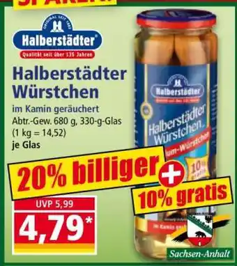 Norma Halberstädter Würstchen Angebot