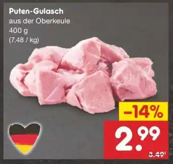 Netto Marken-Discount Puten-Gulasch Angebot