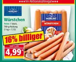 Norma Würstchen Angebot