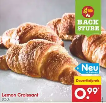 Netto Marken-Discount Lemon Croissant Angebot