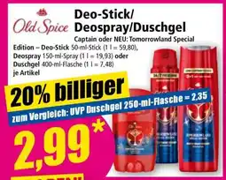 Norma Deo-Stick/Deospray/Duschgel Angebot