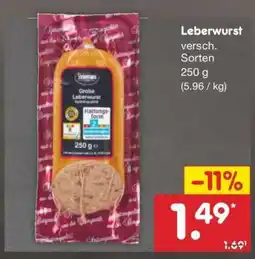 Netto Marken-Discount Leberwurst Angebot