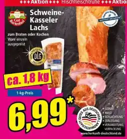 Norma Schweine-Kasseler Lachs Angebot