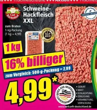 Norma Schweine- Hackfleisch XXL Angebot
