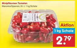 Netto Marken-Discount Minipflaumen Tomaten Angebot