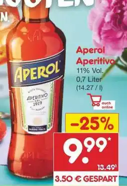 Netto Marken-Discount APEROL Aperitivo Angebot