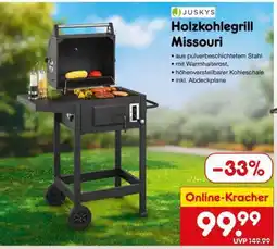 Netto Marken-Discount Holzkohlegrill Missouri Angebot