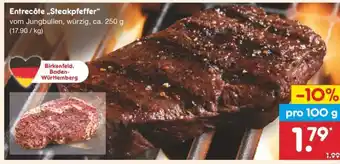 Netto Marken-Discount Entrecôte „Steakpfeffer“ Angebot