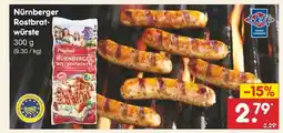 Netto Marken-Discount Nürnberger Rostbratwürste Angebot