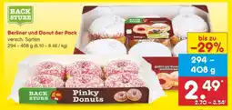 Netto Marken-Discount Berliner und Donut 6er Pack Angebot