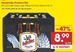 Netto Marken-Discount HASSERÖDER Premium Pils Angebot