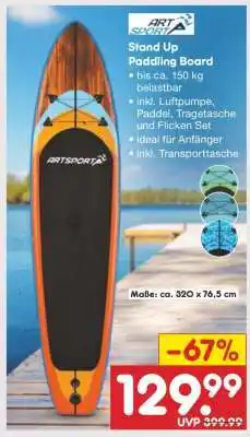 Netto Marken-Discount Stand Up Paddling Board Angebot