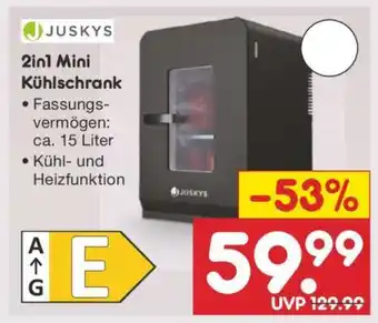 Netto Marken-Discount 2in1 Mini Kühlschrank Angebot